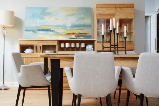 Condominium Dining Room (Table and Cabinets)